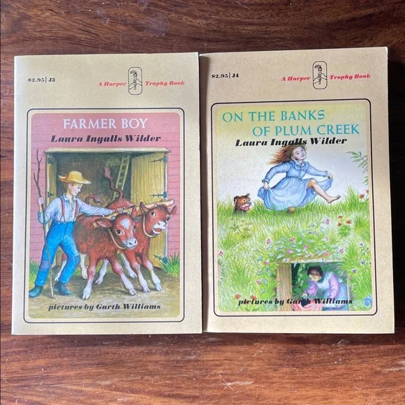 7 Little House Books By Laura Ingalls Wilder Kids Chapter Paperback Vintage 1981 - Picture 9 of 14